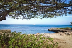 Small inlet at Malmok Aruba